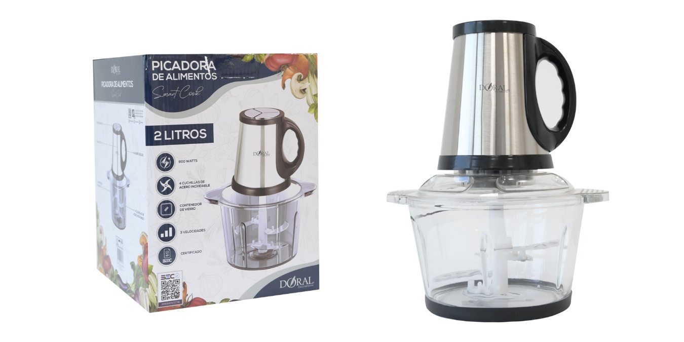 Picadora eléctrica de cocina Doral